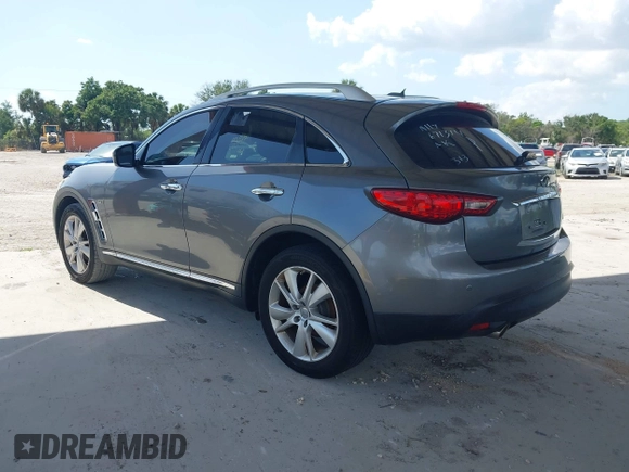 2016 Infiniti QX70 with VIN JN8CS1MU9GM671314, listed as a IAAI auction lot 42015268 with 122,850 mi miles and . Bid and sale history available at DreamBid. Image 3.