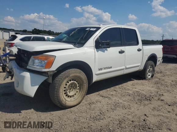 2015 Nissan Titan SL with VIN 1N6BA0EC7FN503784, listed as a Copart auction lot 68442114 with 130,651 mi miles and Salvage Title. Bid and sale history available at carsss.com. Image 1.