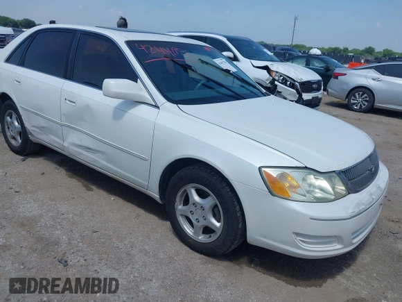 2001 Toyota Avalon XL z VIN 4T1BF28B91U183347, wystawiony jako IAAI lot #42441956 z przebiegiem 310 167 mil mil oraz . Historia ofert i sprzedaży dostępna na DreamBid. Obrazek 1.