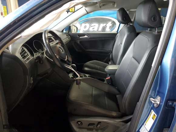 2019 Volkswagen Tiguan SE with VIN 3VV2B7AX8KM047706, listed as a Copart auction lot 59128794 with 74,934 mi miles and Salvage Title. Bid and sale history available at carsss.com. Image 7.