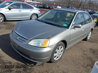 2003 Honda Civic EX with VIN 2HGES26733H626191, listed as a IAAI auction lot 41623055 with 107,125 mi miles and . Bid and sale history available at DreamBid. Image 2.