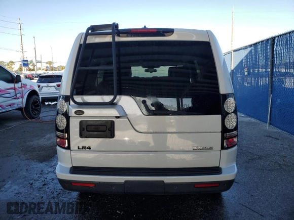 2016 Land Rover LR4 HSE Lux with VIN SALAK2V62GA819435, listed as a Copart auction lot 49030945 with 90,815 mi miles and Salvage Title. Bid and sale history available at DreamBid. Image 6.