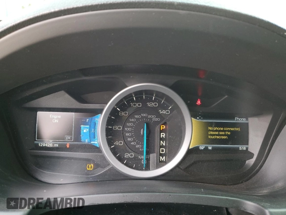 2014 Ford Explorer XLT with VIN 1FM5K7D80EGC34156, listed as a Copart auction lot 50270725 with 129,426 mi miles and Salvage Title. Bid and sale history available at DreamBid. Image 9.