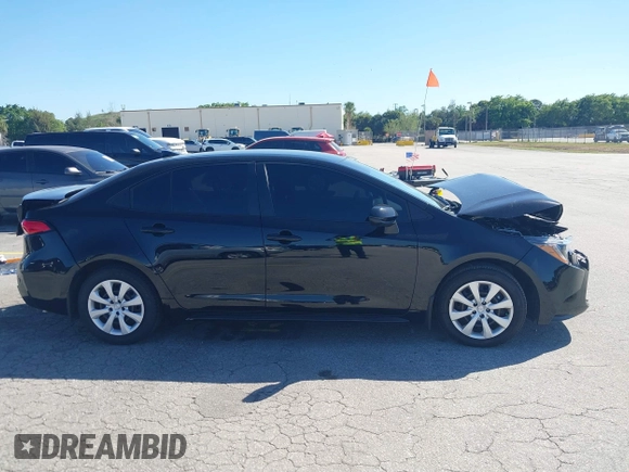 2025 Toyota Corolla LE with VIN 5YFB4MDE4SP230403, listed as a IAAI auction lot 41752177 with 12,414 mi miles. Bid and sale history available at carsss.com. Image 13.