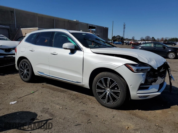 2019 Volvo XC60 Inscription with VIN LYV102RL0KB287438, listed as a Copart auction lot 50498045 with 60,633 mi miles and Salvage title. Bid and sale history available at DreamBid. Image 4.