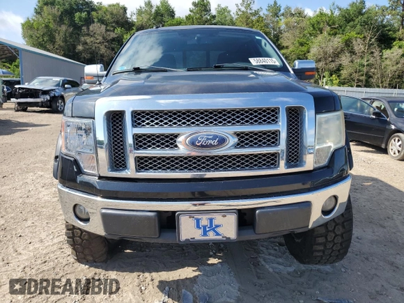 2010 Ford F-150 XL with VIN 1FTFW1EV5AFA57747, listed as a Copart auction lot 58840115 with 178,898 mi miles and Salvage title. Bid and sale history available at DreamBid. Image 5.