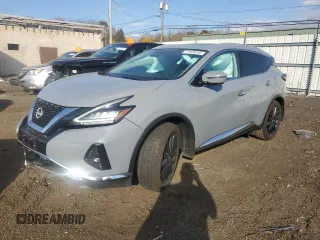 2024 Nissan Murano Platinum with VIN 5N1AZ2DS7RC108589, listed as a Copart auction lot 77558244 with 8,611 mi miles and Salvage Title. Bid and sale history available at DreamBid. Image 1.