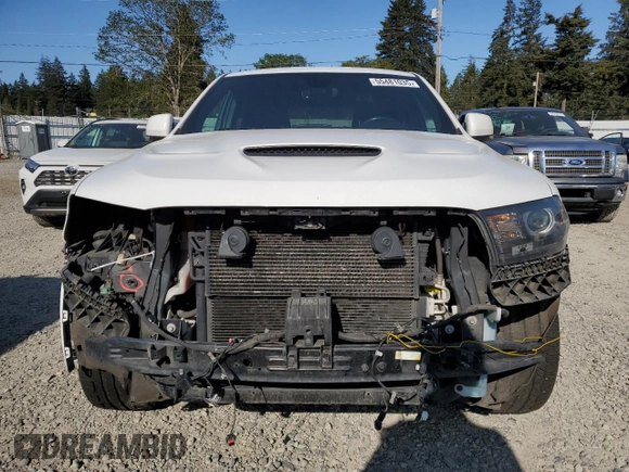 2020 Dodge Durango R/T with VIN 1C4SDJCT1LC130428, listed as a Copart auction lot 55481035 with 76,483 mi miles and Salvage title. Bid and sale history available at DreamBid. Image 5.