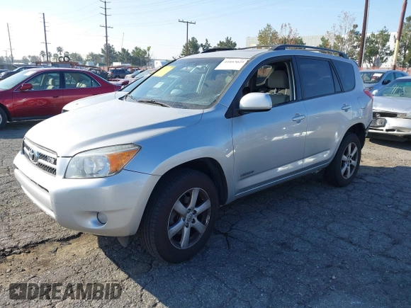 2007 Toyota RAV4 Limited with VIN JTMZK34VX75012338, listed as a IAAI auction lot 41053025 with 155,024 mi miles and . Bid and sale history available at DreamBid. Image 2.