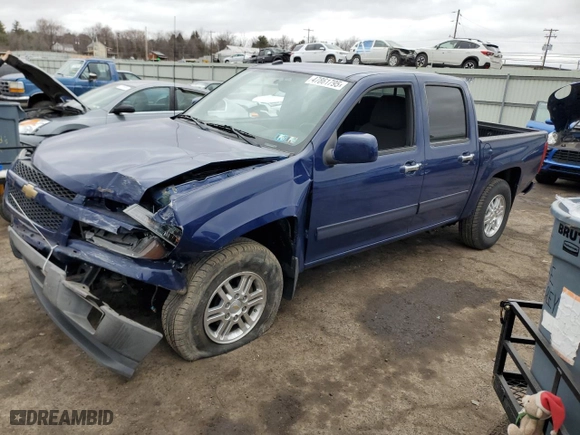 2012 Chevrolet Colorado LT w/1LT with VIN 1GCHTCFE2C8111041, listed as a Copart auction lot 47861795 with 134,893 mi miles and Salvage Title. Bid and sale history available at carsss.com. Image 1.