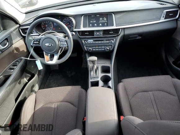 2020 Kia Optima LX with VIN 5XXGT4L37LG436947, listed as a Copart auction lot 48415885 with 19,325 mi miles and Salvage Title. Bid and sale history available at carsss.com. Image 8.