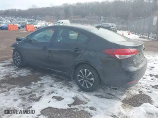 2018 Kia Forte LX with VIN 3KPFK4A73JE244015, listed as a IAAI auction lot 41651426 with 95,723 mi miles. Bid and sale history available at carsss.com. Image 3.