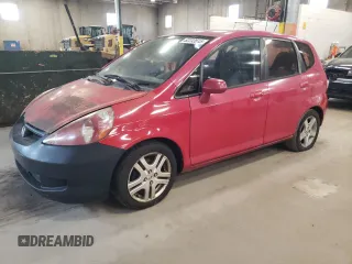 2008 Honda Fit with VIN JHMGD38468S067549, listed as a Copart auction lot 52233615 with 229,311 mi miles and Salvage Title. Bid and sale history available at carsss.com. Image 1.