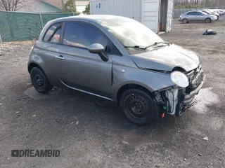 2013 FIAT 500 Pop with VIN 3C3CFFARXDT709480, listed as a IAAI auction lot 41851049 with 126,334 mi miles. Bid and sale history available at carsss.com. Image 1.