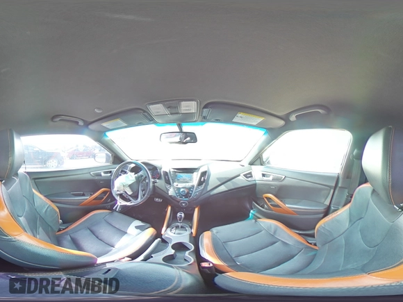 2016 Hyundai Veloster Turbo z VIN KMHTC6AE6GU279325, wystawiony jako Copart lot #48950525 z przebiegiem 135 207 mil mil oraz Szkoda całkowita • Salvage title. Historia ofert i sprzedaży dostępna na DreamBid. Obrazek 13.