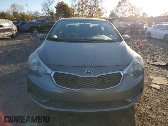 2016 Kia Forte LX with VIN KNAFX4A62G5574870, listed as a Copart auction lot 76956984 with 86,833 mi miles and Salvage Title. Bid and sale history available at carsss.com. Image 5.