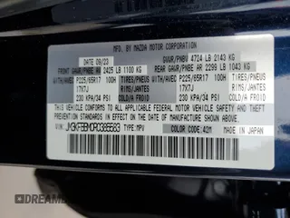 2024 Mazda CX-5 S Select with VIN JM3KFBBM0R0385583, listed as a Copart auction lot 48931005 with 19,220 mi miles and Salvage Title. Bid and sale history available at carsss.com. Image 14.