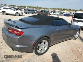 2020 Chevrolet Camaro 1LT with VIN 1G1FB3DX2L0103107, listed as a Copart auction lot 75917804 with 46,552 mi miles and Salvage Title. Bid and sale history available at carsss.com. Image 3.