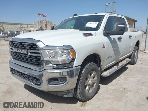 2023 Ram 2500 Big Horn with VIN 3C6UR5DL0PG544133, listed as a IAAI auction lot 41683879 with 57,265 mi miles and . Bid and sale history available at DreamBid. Image 19.