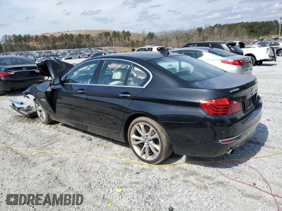 2015 BMW 5 Series 535i with VIN WBA5B1C59FD920690, listed as a Copart auction lot 49228425 with Not Provided miles and Salvage Title. Bid and sale history available at carsss.com. Image 2.