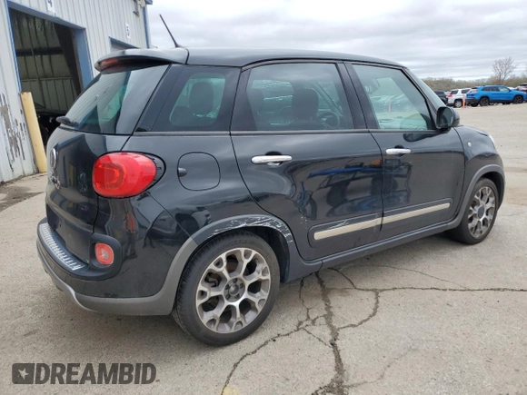2016 FIAT 500L Trekking with VIN ZFBCFADHXGZ037485, listed as a Copart auction lot 54083385 with 95,678 mi miles and Clean Title. Bid and sale history available at carsss.com. Image 3.