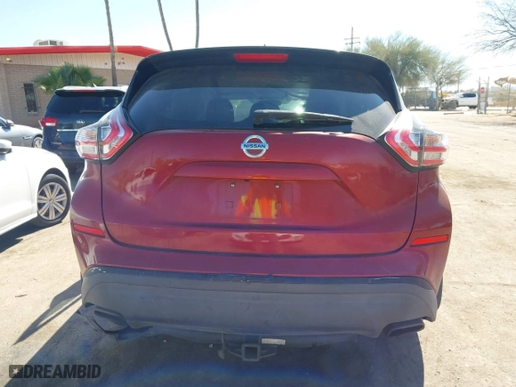 2015 Nissan Murano SL with VIN 5N1AZ2MHXFN254151, listed as a IAAI auction lot 41675133 with 146,013 mi miles. Bid and sale history available at carsss.com. Image 16.