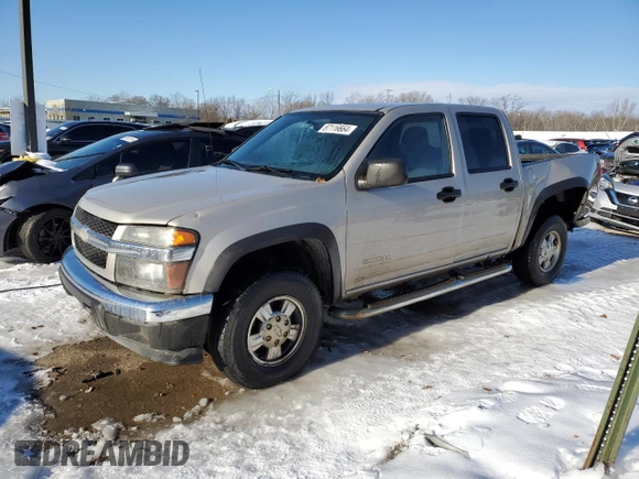 2004 Chevrolet Colorado 1SE LS Z71 with VIN 1GCDT136548176015, listed as a Copart auction lot 87116664 with 248,538 mi miles and Salvage title. Bid and sale history available at DreamBid. Image 1.
