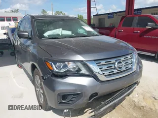 2019 Nissan Pathfinder SL with VIN 5N1DR2MN7KC643595, listed as a IAAI auction lot 41612974 with 68,899 mi miles and . Bid and sale history available at DreamBid. Image 1.