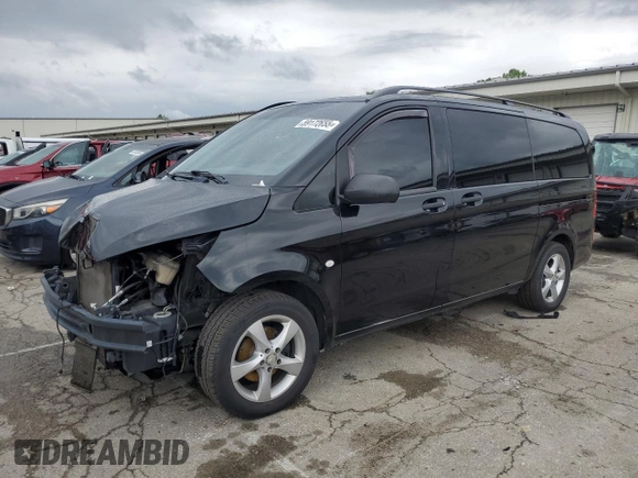 2016 Mercedes-Benz Metris Passenger with VIN WD4PG2EE0G3139800, listed as a Copart auction lot 59172655 with 345,121 mi miles and Salvage title. Bid and sale history available at DreamBid. Image 1.