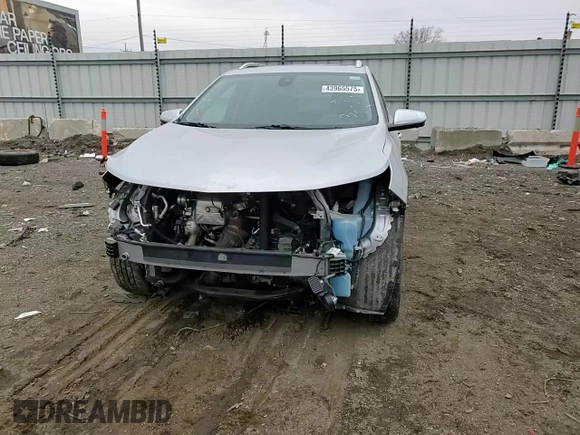 2019 Chevrolet Equinox Premier with VIN 2GNAXYEXXK6222972, listed as a Copart auction lot 43965575 with 51,249 mi miles and Salvage title. Bid and sale history available at DreamBid. Image 12.