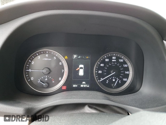 2019 Hyundai Tucson Ultimate with VIN KM8J3CAL9KU211940, listed as a Copart auction lot 36262763 with 46,101 mi miles. Bid and sale history available at carsss.com. Image 9.