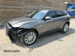 2018 Jaguar F-Pace 30t R-Sport with VIN SADCL2GX3JA291256, listed as a Copart auction lot 59680555 with 67,157 mi miles and Clean title. Bid and sale history available at DreamBid. Image 1.