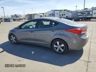 2013 Hyundai Elantra GLS z VIN 5NPDH4AE2DH408598, wystawiony jako Copart lot #56076665 z przebiegiem 136 305 mil mil oraz Szkoda całkowita • Salvage title. Historia ofert i sprzedaży dostępna na DreamBid. Obrazek 2.