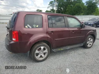 2013 Honda Pilot EX-L with VIN 5FNYF3H56DB005360, listed as a Copart auction lot 55583715 with Not Provided miles and Clean Title. Bid and sale history available at DreamBid. Image 3.