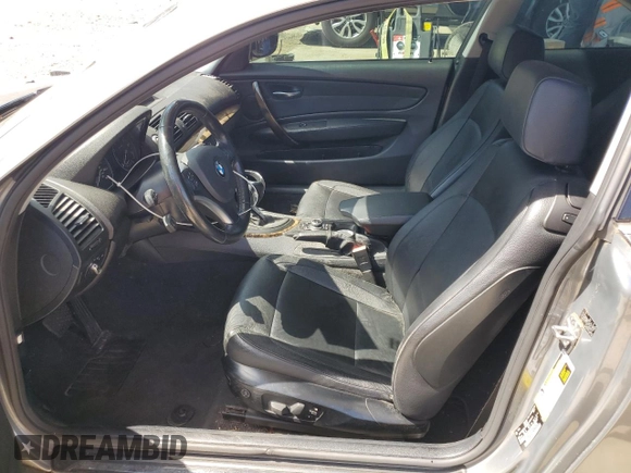 2012 BMW 1 Series 128i with VIN WBAUP9C52CVL91679, listed as a Copart auction lot 64944575 with 118,640 mi miles and Clean title. Bid and sale history available at DreamBid. Image 7.