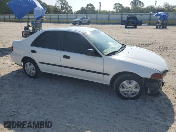 1995 Honda Civic LX z VIN JHMEG8658SS004550, wystawiony jako Copart lot #58214995 z przebiegiem 96 633 mil mil oraz Szkoda całkowita • Salvage title. Historia ofert i sprzedaży dostępna na DreamBid. Obrazek 4.
