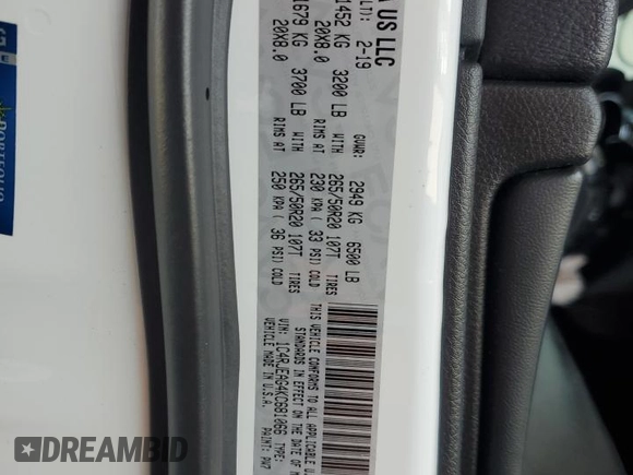2019 Jeep Grand Cherokee Altitude с VIN 1C4RJEAG4KC681066, выставлен на аукционе Copart как лот 61877345 с пробегом 72 866 миль миль и Списание • Salvage title. История ставок и продаж доступна на DreamBid. Изображение 12.
