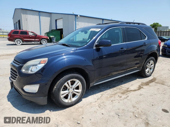 2016 Chevrolet Equinox LT z VIN 2GNFLFEK2G6169105, wystawiony jako Copart lot #60323995 z przebiegiem 154 544 mil mil oraz Czysty tytuł • Clean title. Historia ofert i sprzedaży dostępna na DreamBid. Obrazek 1.