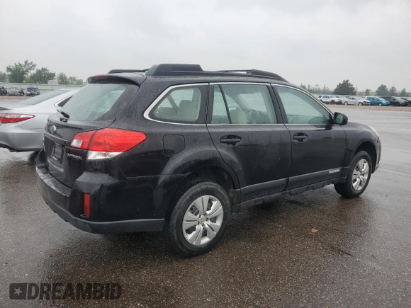 2011 Subaru Outback 2.5i with VIN 4S4BRCACXB3419964, listed as a Copart auction lot 58640615 with 151,927 mi miles and Salvage title. Bid and sale history available at DreamBid. Image 3.