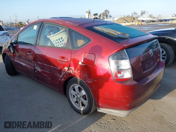 2005 Toyota Prius with VIN JTDKB20U053043986, listed as a IAAI auction lot 41909604 with 267,289 mi miles. Bid and sale history available at carsss.com. Image 3.