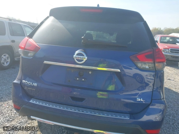 2017 Nissan Rogue S with VIN 5N1AT2MT7HC803227, listed as a IAAI auction lot 41889197 with 262,493 mi miles. Bid and sale history available at carsss.com. Image 16.