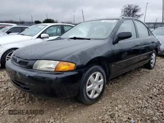 1998 Mazda Protege DX with VIN JM1BC1418W0207690, listed as a Copart auction lot 43252925 with 143,614 mi miles and Salvage Title. Bid and sale history available at DreamBid. Image 1.