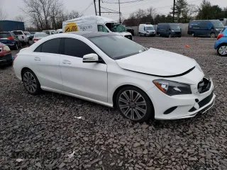 2018 Mercedes-Benz CLA 250 with VIN WDDSJ4GB9JN631330, listed as a Copart auction lot 38468954 with Not Provided miles and . Bid and sale history available at DreamBid. Image 4.