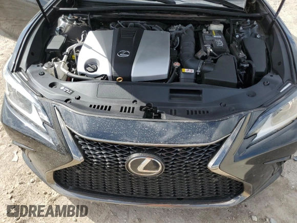 2020 Lexus ES 350 F Sport with VIN 58AGZ1B15LU079327, listed as a Copart auction lot 51901945 with 85,505 mi miles and Non repairable. Bid and sale history available at DreamBid. Image 11.