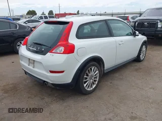 2011 Volvo C30 with VIN YV1672MK2B2243825, listed as a IAAI auction lot 41793318 with 159,300 mi miles. Bid and sale history available at carsss.com. Image 4.