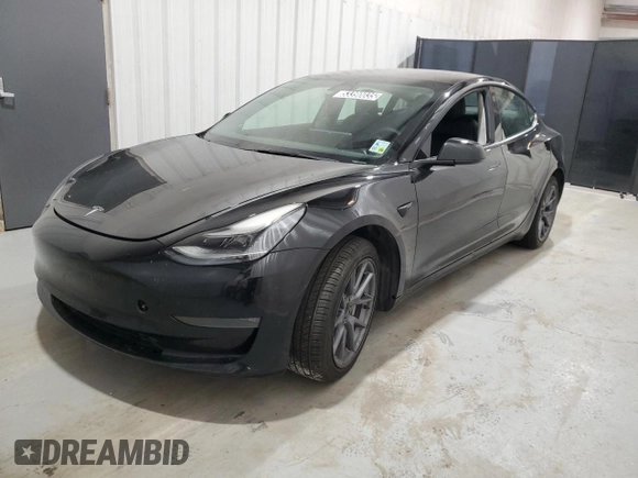 2022 Tesla Model 3 Long Range with VIN 5YJ3E1EB1NF289638, listed as a Copart auction lot 53390035 with 135,898 mi miles and Clean Title. Bid and sale history available at DreamBid. Image 1.