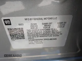 2023 Cadillac CT5 Luxury z VIN 1G6DW5RK7P0146345, wystawiony jako IAAI lot #41862152 z przebiegiem 18 902 mil mil oraz . Historia ofert i sprzedaży dostępna na DreamBid. Obrazek 9.