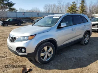 2013 Kia Sorento EX with VIN 5XYKU4A68DG347146, listed as a Copart auction lot 48263405 with 129,198 mi miles and Clean Title. Bid and sale history available at DreamBid. Image 1.