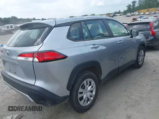 2022 Toyota Corolla Cross L with VIN 7MUAAAAG5NV013226, listed as a IAAI auction lot 42491707 with 34,514 mi miles and . Bid and sale history available at DreamBid. Image 4.