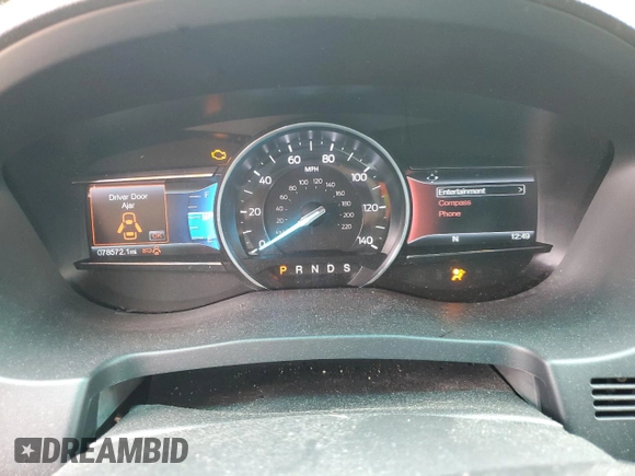 2017 Ford Explorer XLT with VIN 1FM5K8D86HGB68092, listed as a Copart auction lot 58046485 with 78,572 mi miles and Salvage title. Bid and sale history available at DreamBid. Image 9.